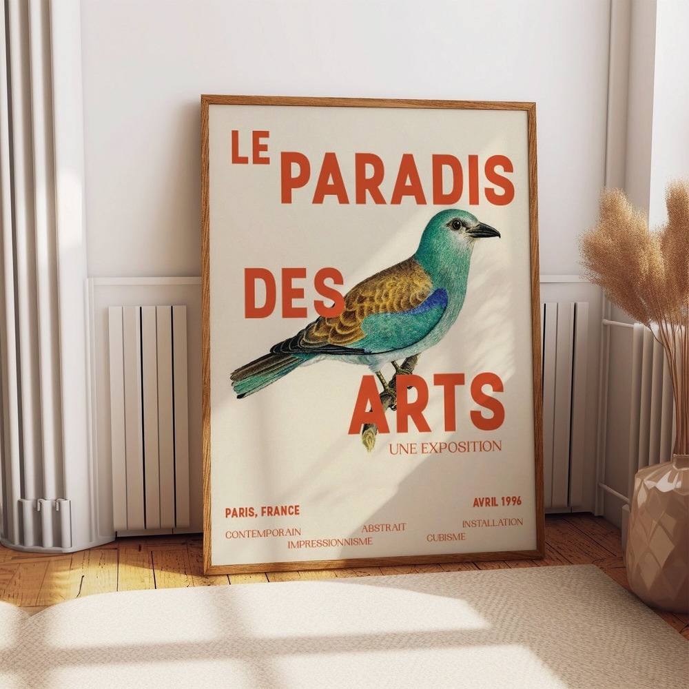 Bird Wall Decor - Abstract, Contemporary, Impressionism & Cubism Art